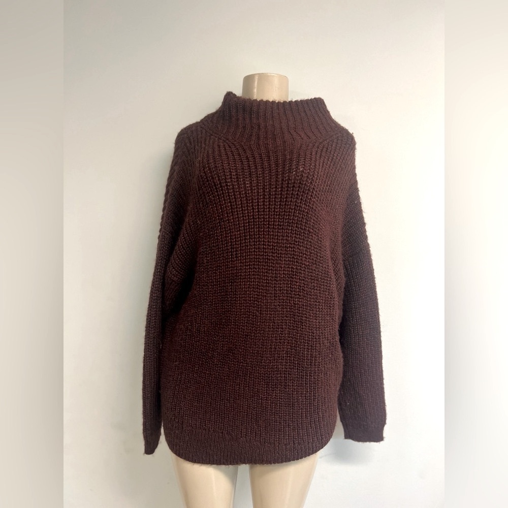 Apt. 9 Rich Brown Turtleneck Sweater